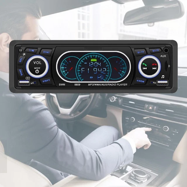 voiture Radio de voiture Bluetooth Unité de tête audio dans le tableau de bord