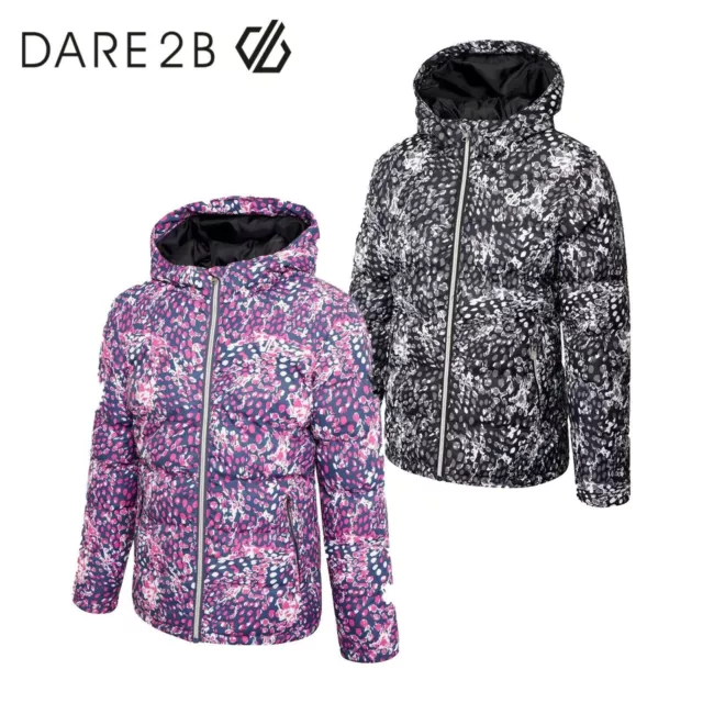 Dare2b Kinder Mädchen Jungen Winterschule Ski wasserdichte Jacke RIESIGER VERKAUF UVP £120 2