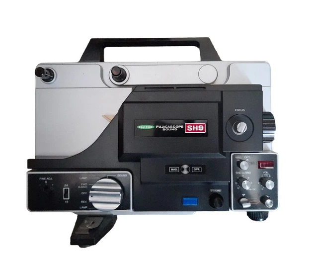 Proyector de sonido Fujicascope SH9 único 8 Super 8 vintage - repuestos/reparaciones