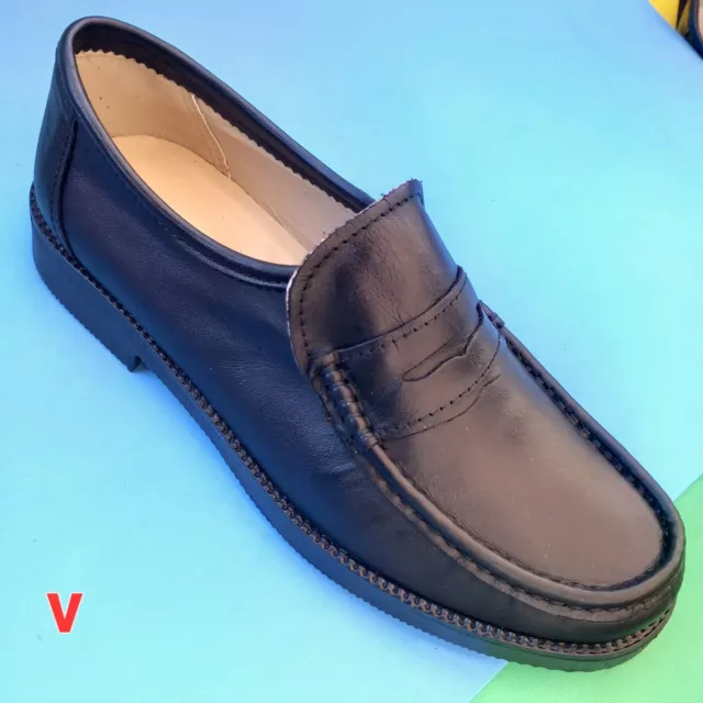 SCARPE UOMO MOCASSINO VERA PELLE MADE IN ITALY DAL 39 AL 45 -  INGROSSO comode C