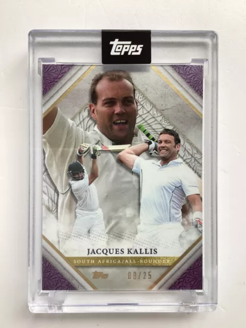 Topps Cricket Legends Of The Game 2024 Jacques Kallis South Africa 08/25