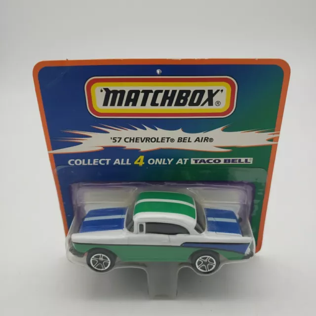 1999 Taco Bell Matchbox '57 Chevrolet  Bel Air