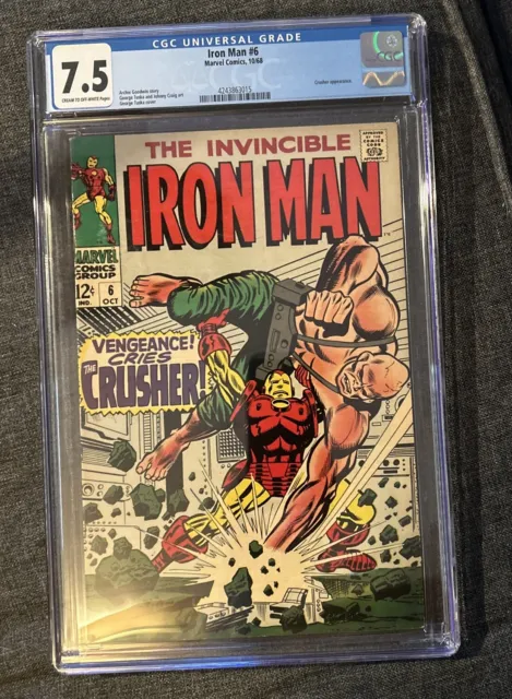 The Invincible Iron Man #6 - CGC 7.5 🔥🔥🔥