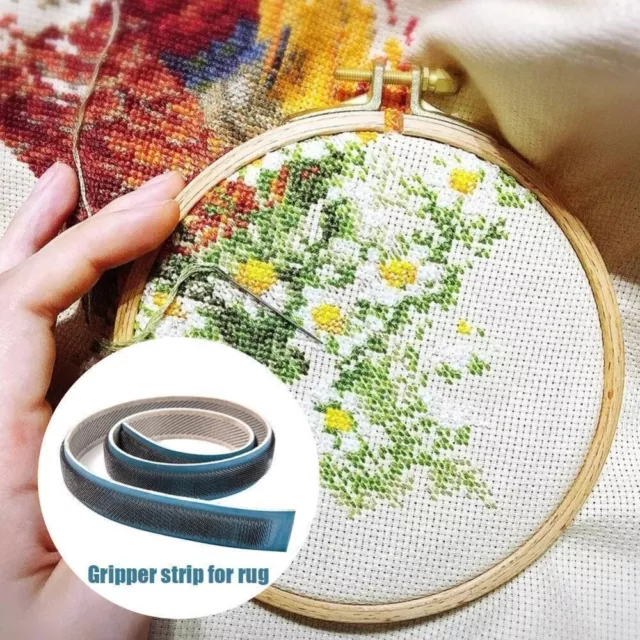 Easy To Use Rug Hooking Gripper Strips for Frame Carpet Making