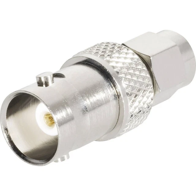 BKL Electronic 0409033 0409033 Adattatore SMA Spina SMA - Presa BNC 1 pz.
