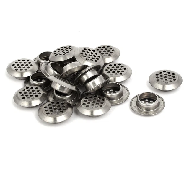 acciaio inossidabile forma rotonda foro maglia Aeratori 19mm Dia 20pz