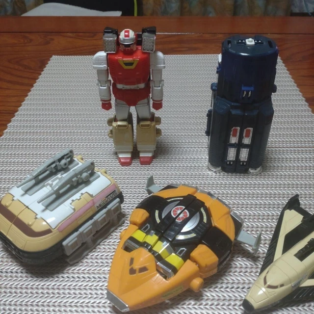 POWER RANGERS DENJI Sentai Megaranger DX Mega Voyager Megazord BANDAI ...
