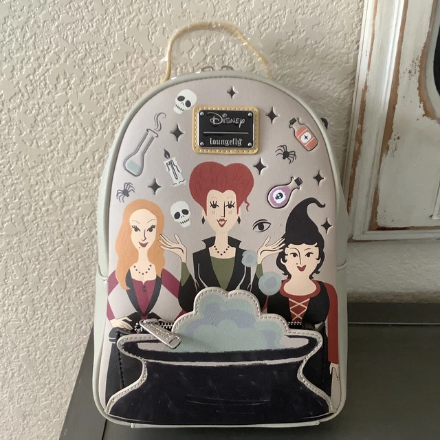 LOUNGEFLY DISNEY HOCUS Pocus Sanderson Sisters Cauldron Potions Mini
