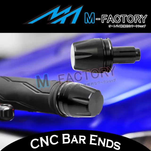 BLACK CNC Zero5 Bar Ends Sliders Fit Yamaha YP 250 / 400 Majesty 05 06 07