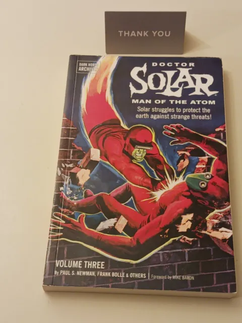 Doctor Solar Man of the Atom Volume 3 Dark Horse Archives Rare