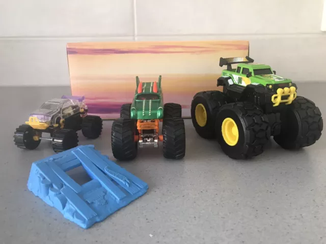 Hot Wheels Monster Jam Truck  plus 2 Assorted Lot