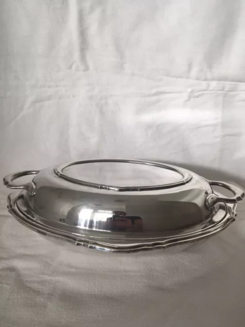 MAPPIN & WEBB Silver Plated Tureen 1940’s MAPPIN PLATE W28584 Date Letter A