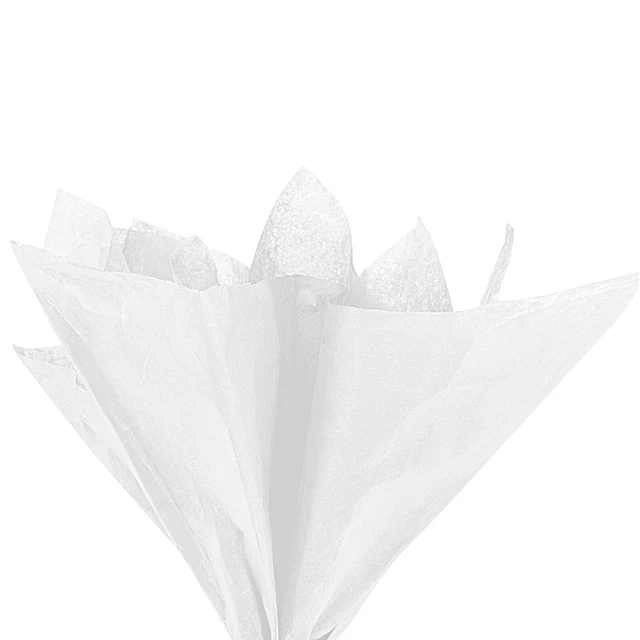 Gift Wrap Tissue Paper Pure White 20"x26" for Gift Bag Wedding Party 20 Sheet