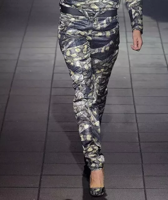 Lanvin   Snake Print Pants Sz:F38 Retail $2,590 NEW