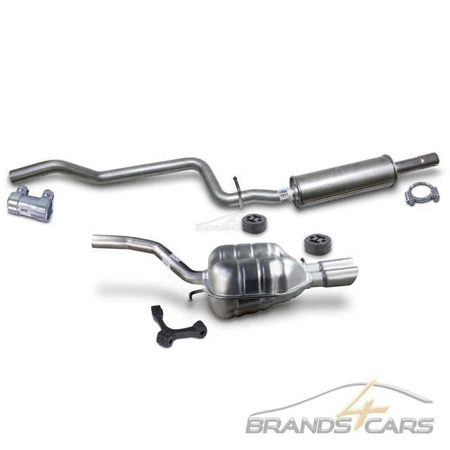 SET SILENZIATORI IMASAF PER VW CC PASSAT 3C 36 + Variant station wagon 1.9 2.0 TDI 05-16