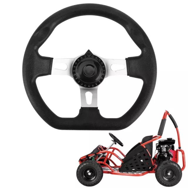 Car 270mm High Quality Steering Wheel For GO Kart Racing Cart Accessory 2