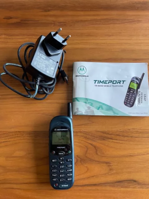 Motorola TimePort Triband L Series Vintage Handy ohne Simlock guter Zustand