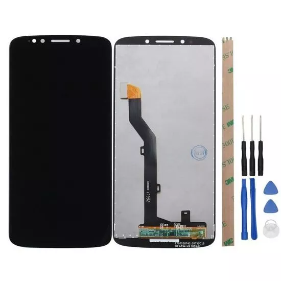 Ecran LCD + Vitre tactile pour Motorola MOTO G6 PLAY Noir + Outils