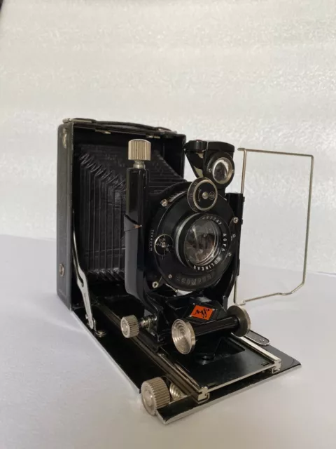 Fotocamera a disco Agfa Isolar 408, Solinear, 9x12, 1927-1935,
