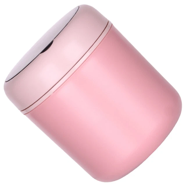 Taza de sopa de acero inoxidable 304 acero inoxidable aislado para niños frasco de comida rosa