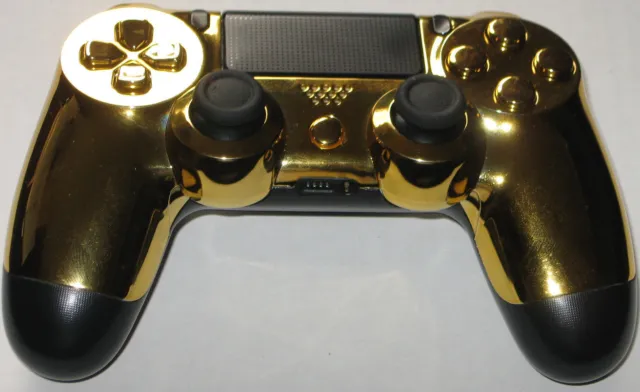 Chrome Gold/Black Two Tone Wireless Controller&Darth Vader Edition ControllerPs4