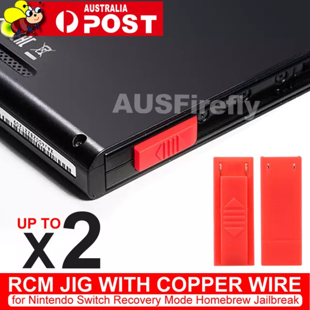 RCM JIG WITH Copper Wire for Nintendo Switch Recovery Mode Homebrew  Jailbreak $4.65 - PicClick AU