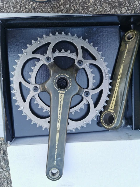Pédalier Campagnolo Chorus Pour Vélo De Course - Vintage Italien - Occasion