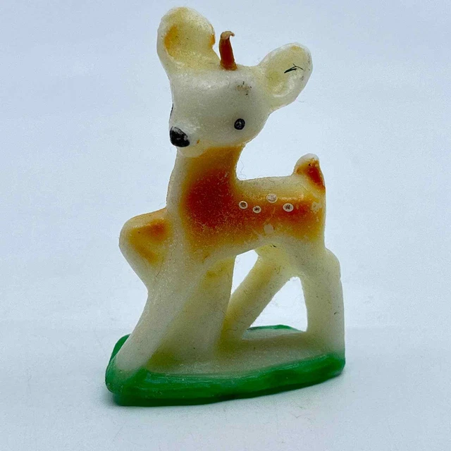 Vela novedosa Gurley década de 1950 Bambi ciervo cervatillo SC9