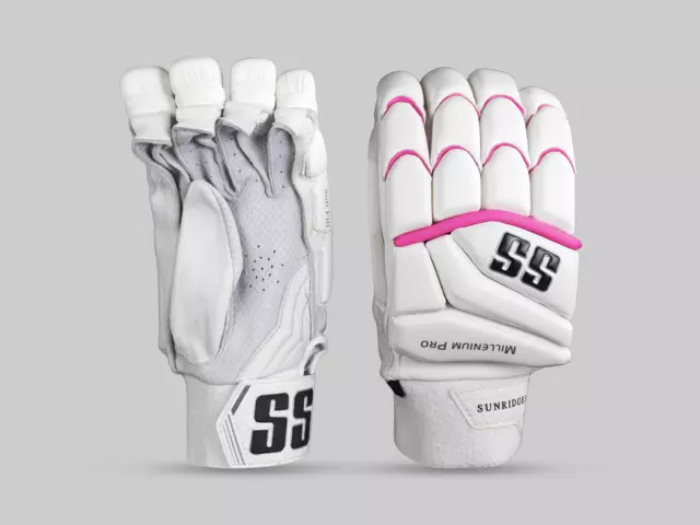 SS Ton Millennium Pro Pink Batting Gloves