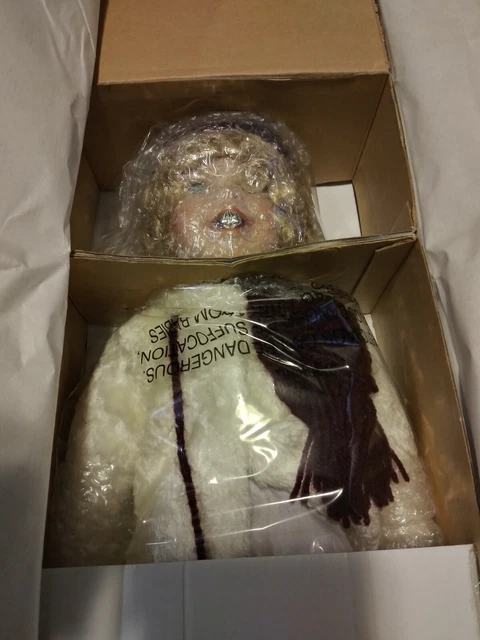 Porcelain Collectible Doll "Krista"- 16" Heritage Signature Collection NIB w/COA 2