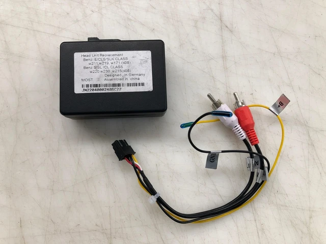XTRONS Optical Fiber Decoder Box per Mercedes-Benz serie E/CLS/SLK/SL/CLK