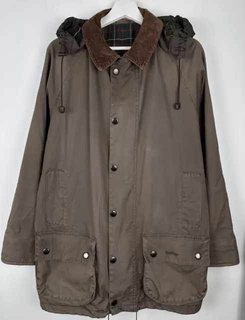 Barbour Lightweight Beaufort Mens  Wax Brown Jacket A961 Size M