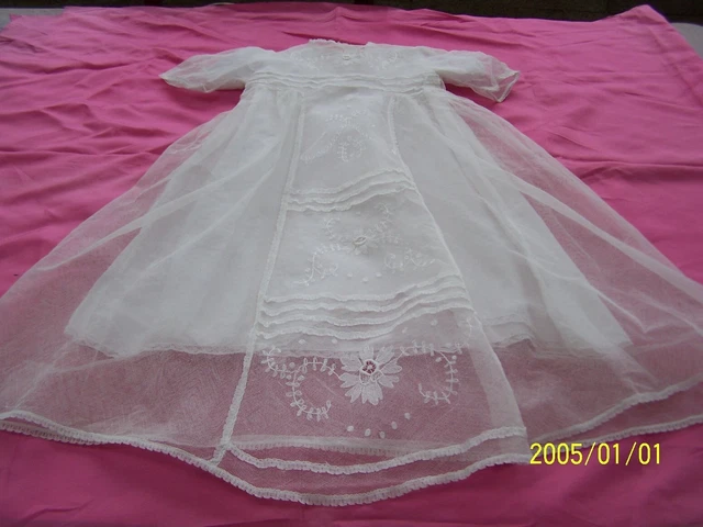 Annonces robe de bapteme bebe ancienne d'occasion