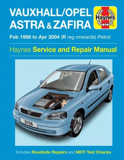 Vauxhall/Opel Astra & Zafira Petrol (Feb 98 - Apr 04)... - Free Tracked Delivery
