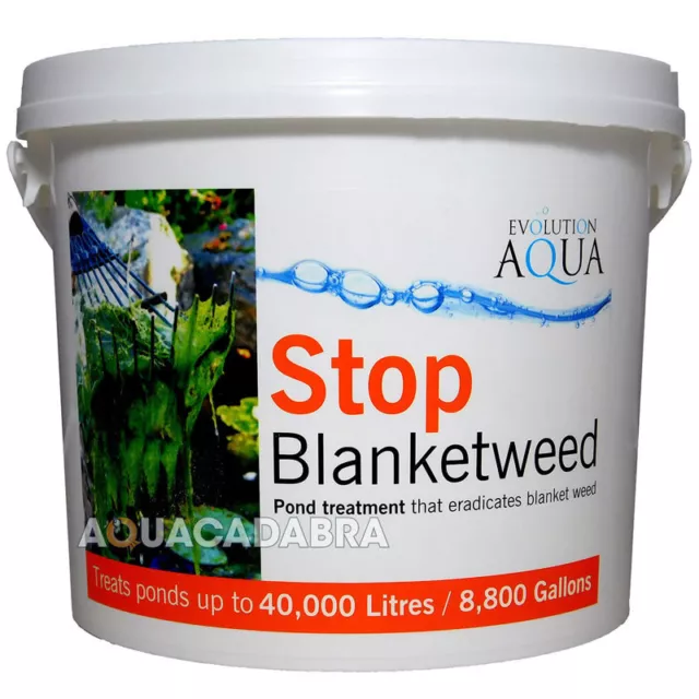EVOLUTION AQUA STOP BLANKETWEED 4kg FISH POND BLANKET WEED TREATMENT GARDEN KOI