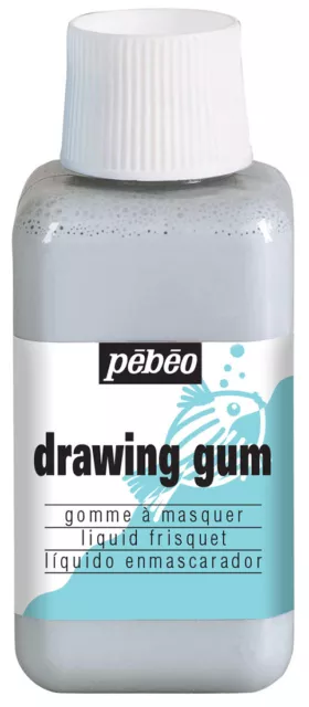 Pebeo Drawing Gum Masking Fluid Liquid Frisket for Watercolour & Ink 250ml