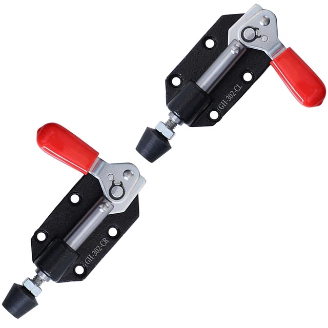 Lot De 2 Pinces Rapides Pour Bois – Cadre Réglable, Ouverture 20 Mm – Pour Banc De Travail, Bricolage