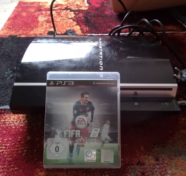 Playstation 3 PS 3 Fat 80 GB mit FIFA 16