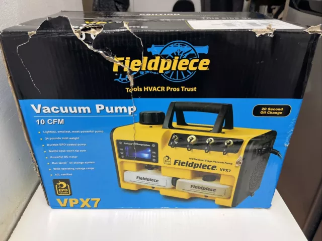 Fieldpiece VPX7 10 CFM Vacuum Pump