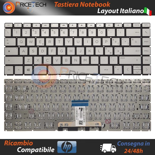 UP PARTS - Tastiera Notebook Italiana Per HP V140502AK1IT 756982285576 - Foto 11