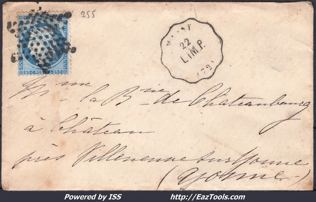 Timbre France N°38+59+60A Sur Lettre Pour La Prusse 1872 - Très Bon état, Oblitéré, Collection Philatélie
