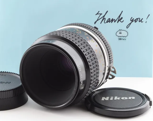 [ Near MINT ] Nikon Ai-s Micro NIKKOR 55mm f/2.8 MF Macro Lens From JAPAN #0022