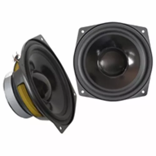 PAIRE HAUT PARLEUR HP WOOFER POLYPROPYLENE 80 watts max 8 OHMS 165mm 16cm