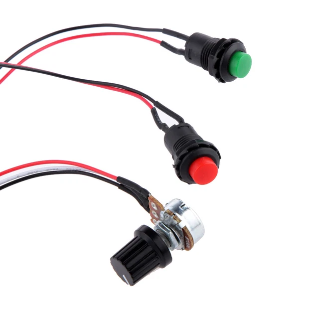 PWM DC Motor Drehzahlregler 10V-55V - Digitaler Regler Mit Vorwärts/Rückwärts Schalter