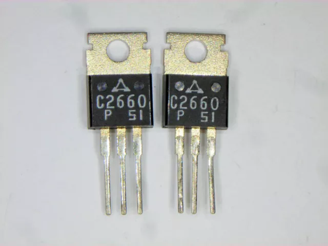 2SC2660 "Original" Panasonic (Matsushita) Transistor 2  pcs