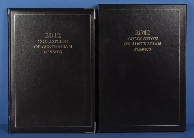 Australia Post 2012 Leather Year Album coll'n FV $101, PO Cost $135 Ret'l $190