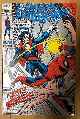 1992 Amazing Spider-Man #101 1st Morbius Vampire 2nd Print Reprint Low-Grade