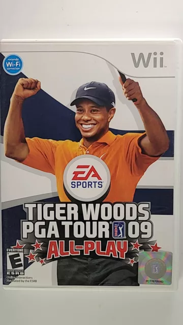 Tiger Woods PGA Tour 09: All-Play (Nintendo Wii, 2008) - CIB