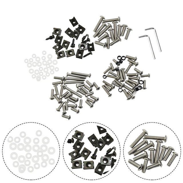 Kit bullone carenatura completo durevole e non sbiadito per Kawasaki ZX6R 636 ZX6RR