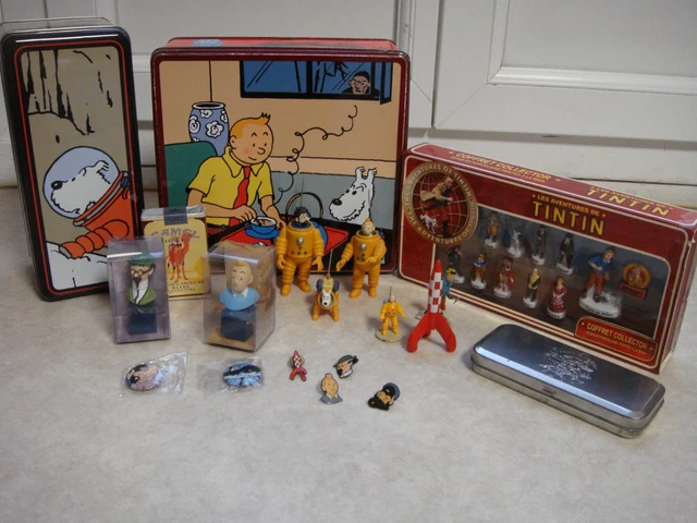 Auction Lot 416 - Hergé - Pixi : Tintin and Haddock in the pirogue Auction Lot 416 - Hergé - Pixi : Tintin and Haddock in the pirogue